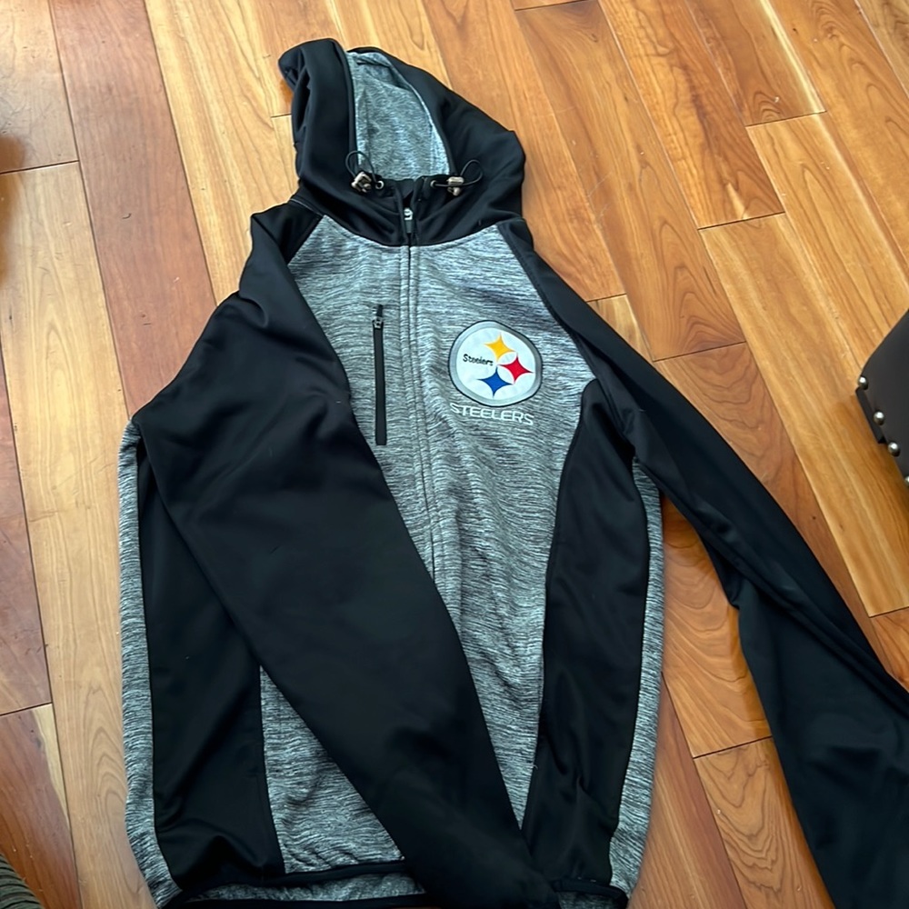 Steelers zip-up hoodie